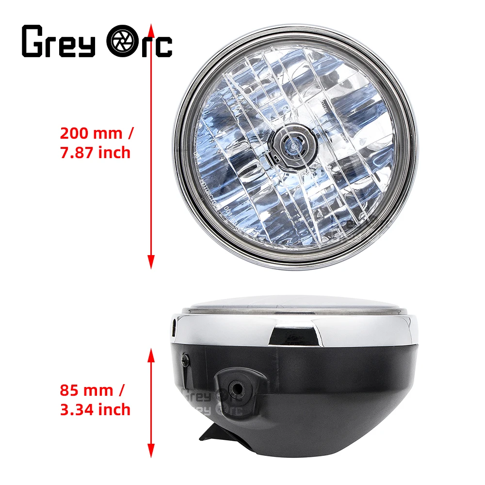NLITG Motorcycle Headlight Headlamp Head Light For HONDA Hornet CB400 CB500 CB600 CB1300 VTR250 CB250 VTEC400 CB VTEC 400 Lamp