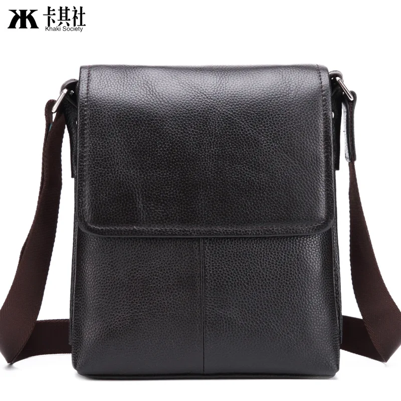 حقيبة كروس عصرية للتنقل من الجلد الطبيعي بكتف واحد حقيبة كروس بطبقة علوية من جلد البقر حقيبة أعمال كلاسيكية