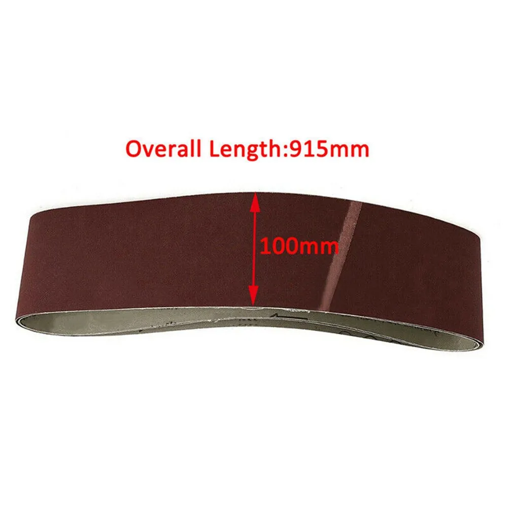 

Belts Sanding Sanding Belts Aluminum Oxide Furniture Grinding Hardware Practical 100X915mm 1pc Useful 4''X36''