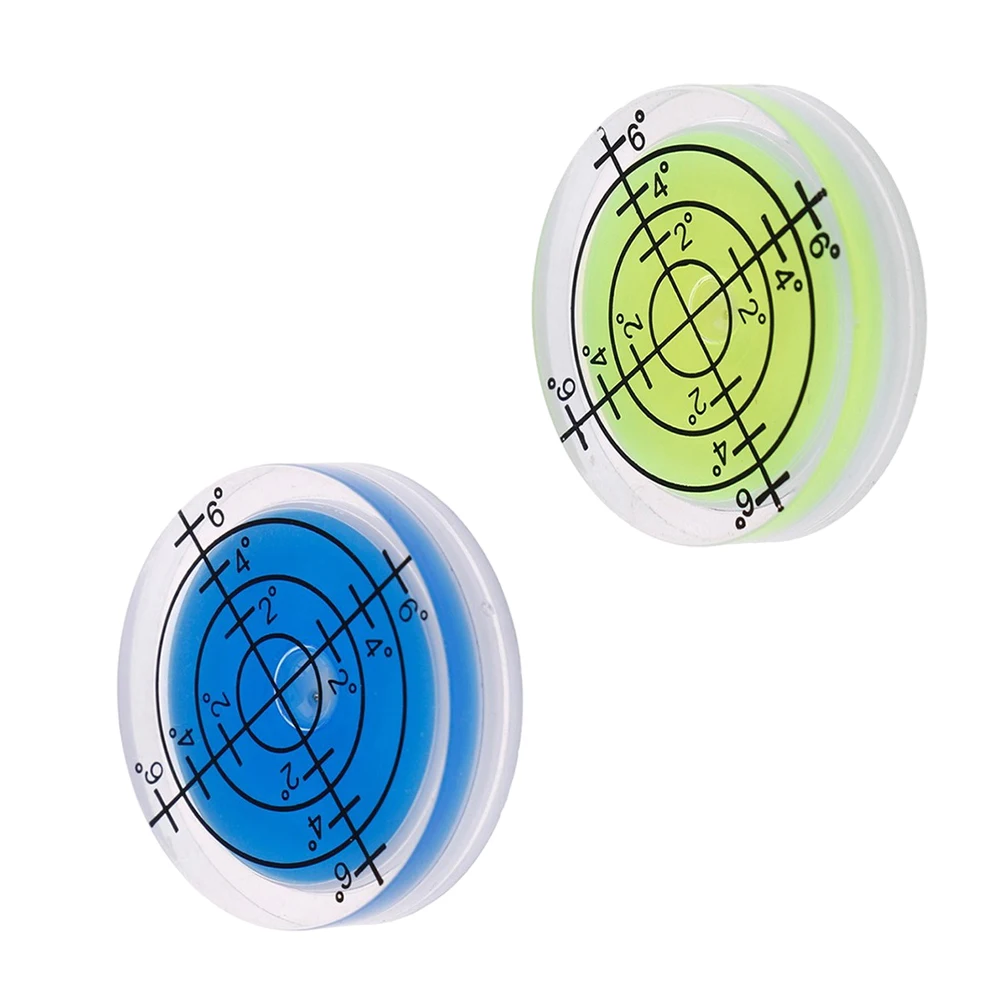 Imagem -04 - Ferramenta de Medição Nivelada 32 mm Pcs Nível Circular Horizontal Nível Espiritual Instrumento de Medição