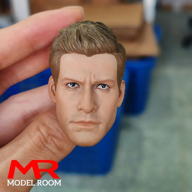 Testa Jake Gyllenhaal 1:6 In PVC Per Action Figure, Scultura Intagliata, 2 Pollici