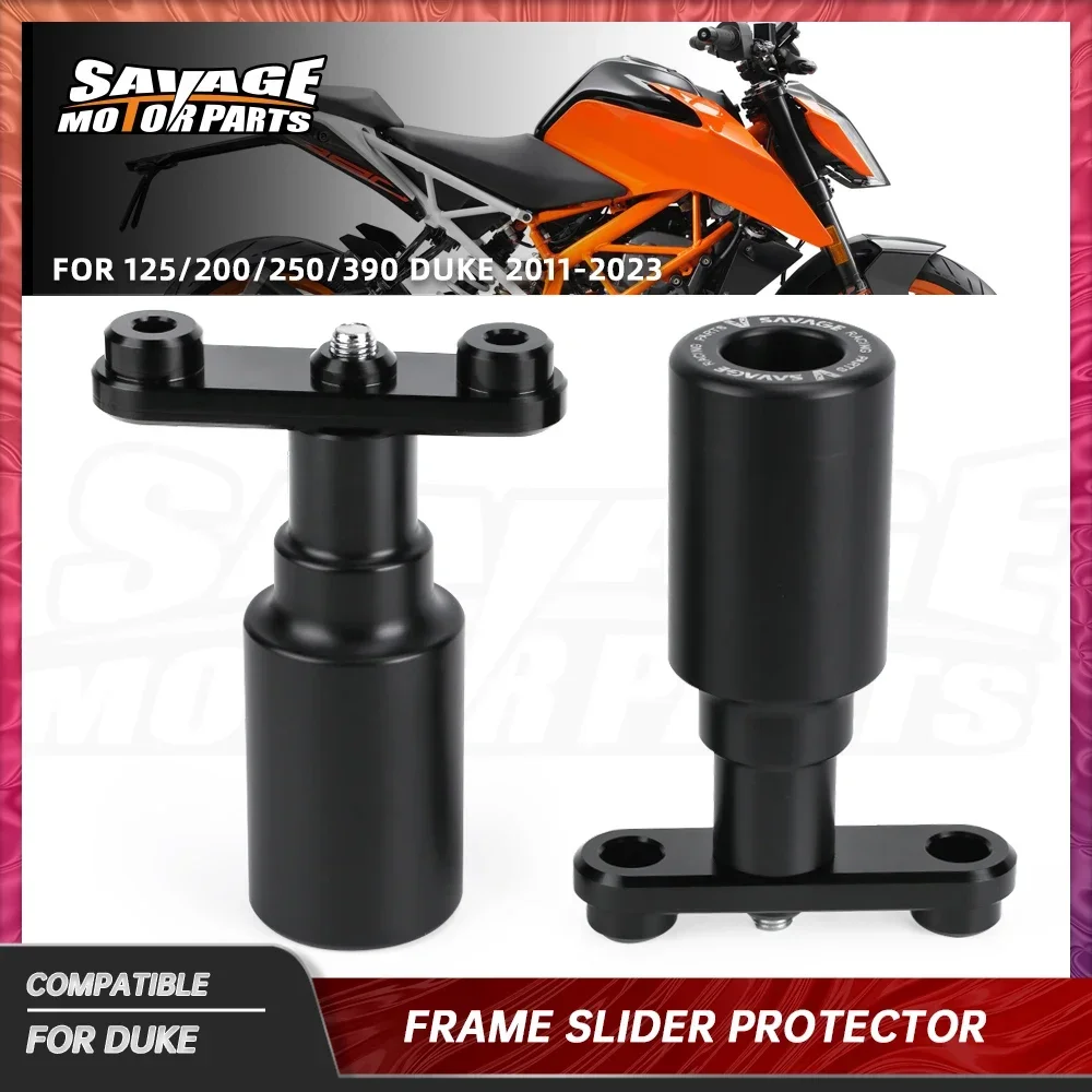 For 125/200/250/390 Duke 2011-2023 Frame Slider Crash Protector Motorcycle Accessories Falling Protection Engine Crash Pad 2022