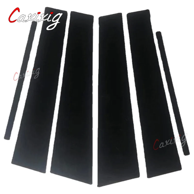 For Kia Sportage 2011 2012 2013 2014 2015 2016 Car Window Door Pillar Posts Trim Cover Stickers Exterior Accessories