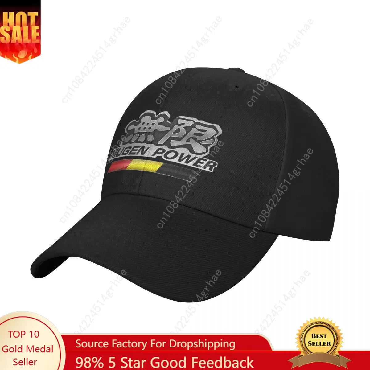 

MUGEN POWER JAZZ Tuning Racinger Car Logo Durable for All Seasons Ball Cap Sports Caps Baseball Cap Men