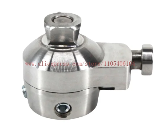 4R57T Adjustable Swivel Adapter, Prosthetic Leg Rotation Connector for Locking Acceptance Chamber (170g, 360° Rotation)