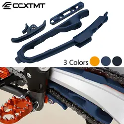 Motocross Chain Guide Slider Swingarm and Brake Hose Clamp For KTM SX XC XCF SXF SMR SMC 125 250 300 350 450 690 2011-2019 2020