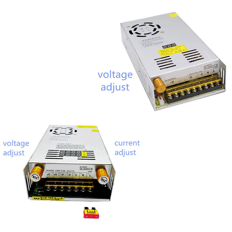 

Регулируемый источник питания с цифровым дисплеем переменного тока 110 В 220 В постоянного тока 0-5 в 0-24 в 0-36 в 0-48 в 0-80 в 0-120 в 480 Вт регулирование напряжения