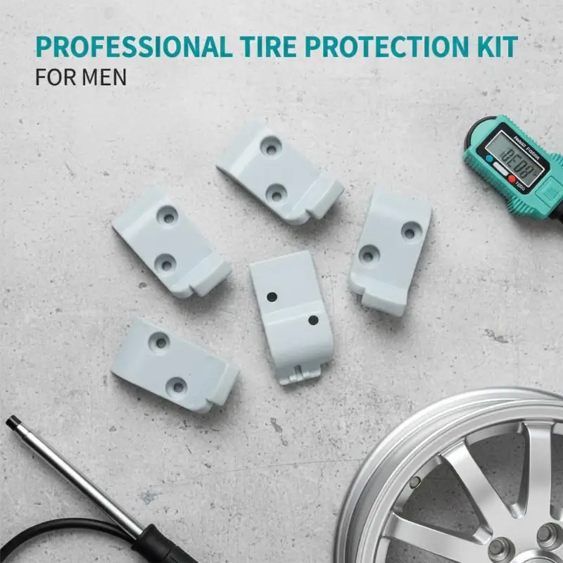 5PCS Nylon Plastic Finger Inserts Triangle Inserts Accessories Leverless For Corghi Hunter Tire Changer