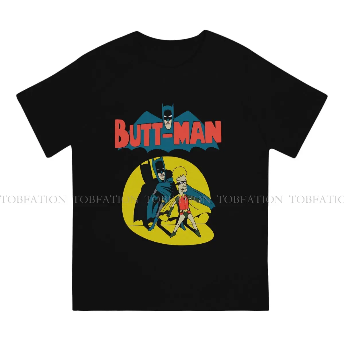 Beavis and Butthead Butt-Man Tshirt Graphic Men Tops Vintage Alternative Summer Clothes 100% Cotton T Shirt