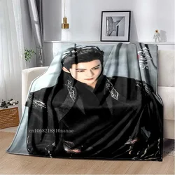 Dylan Wang Dong Fang Da Qiang copriletto coperta Cang Lan Jue per divano camera Da letto decorazione soffici coperte morbide