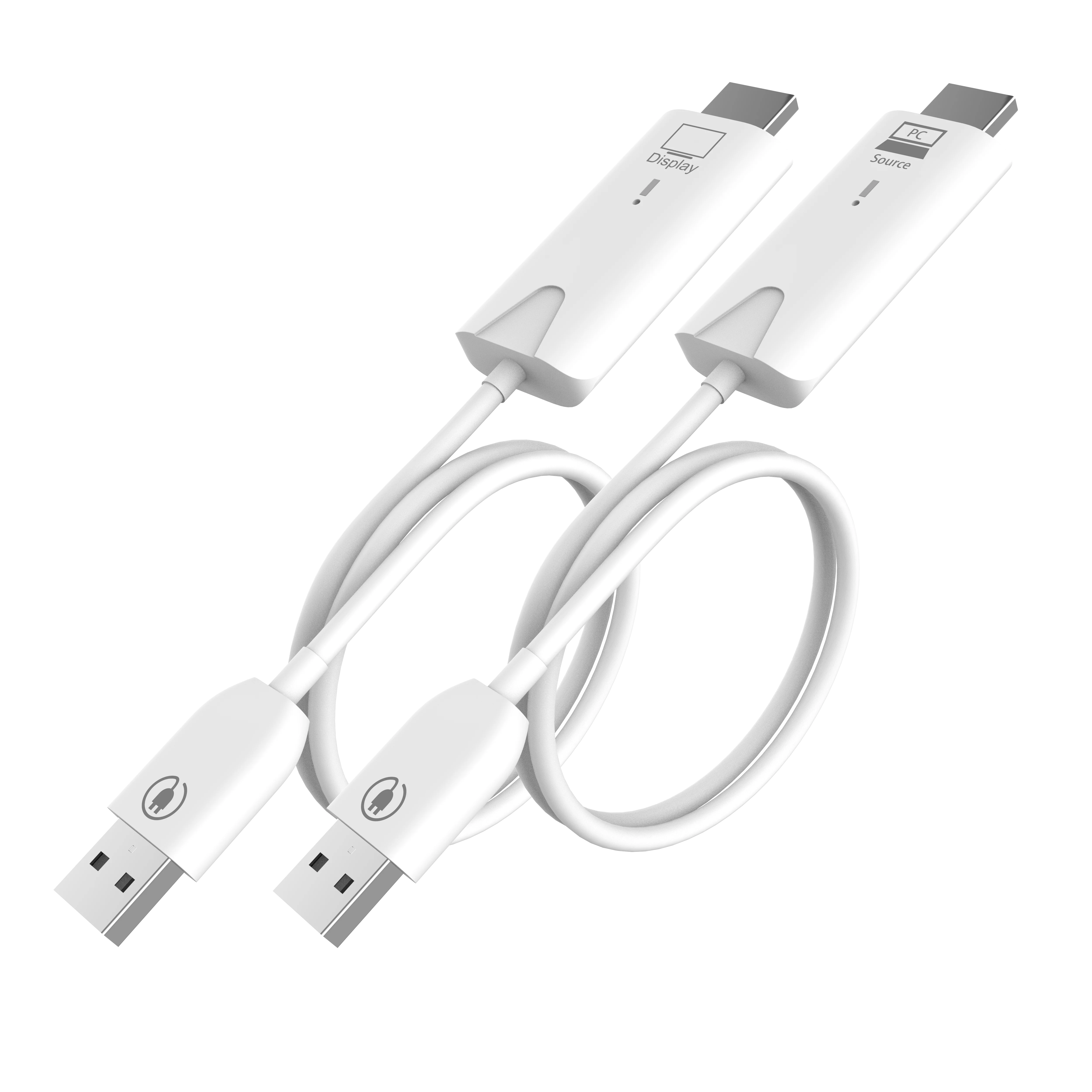 Eppfun kablosuz USB C /HDMI verici ve alıcı genişletici ekran adaptörü Dongle için TV monitör projektör anahtarı PC Iphone 15