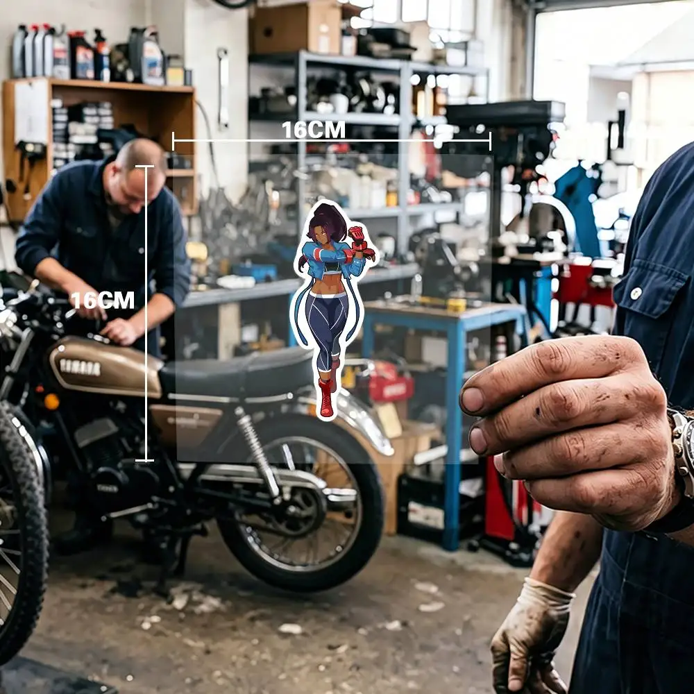 Yoruichi - Cammy Waterproof stickers for decorating car windows motorcycles and computers.