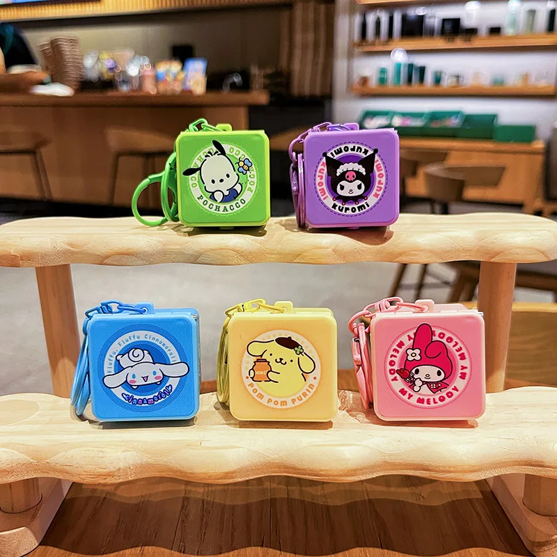 Sanrio Cinnamoroll/Kuromi Nøglering Vedhæng