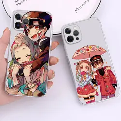 Japan Cartoon Animation Toilet Bound Hanako Kun TPU Case for iPhone 13 11 12 Mini Pro X XS XR Max 7 8 6 Plus SE 2020 Back Cove