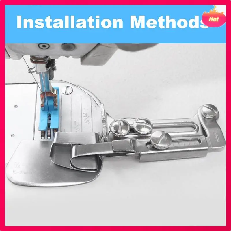 Sewing Rolled Adjustable Width Rolled Hemmer Foot Sewing Rolled Hemmer Foot (15-25Mm)