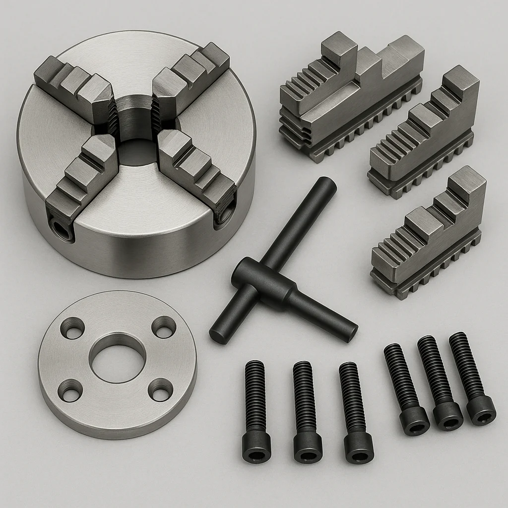 OEM Custom Autocenter 3 Jaw Milling Machine Lathe Chuck Neumatic Pneumatic 198x9mm Collet