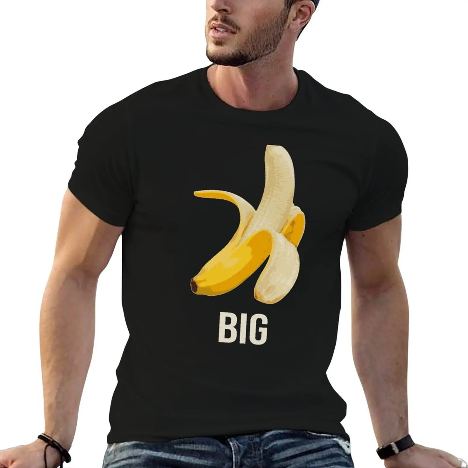 Big Banana - Funny T-Shirt Louboutins summer top men t shirt
