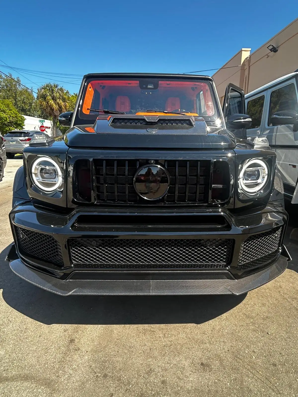 High Quality Bodykit for G-Class W464 2018-2024 Upgrade to B900 Rocket Auto Parts BRS Rocket B900 Dry Carbon Parts