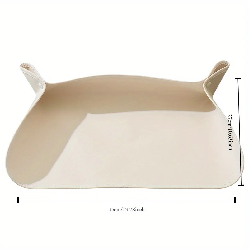 Spill-proof, Waterproof & Oil-proof PU Leather Pet Placemat, Anti-slip, for Bowls.