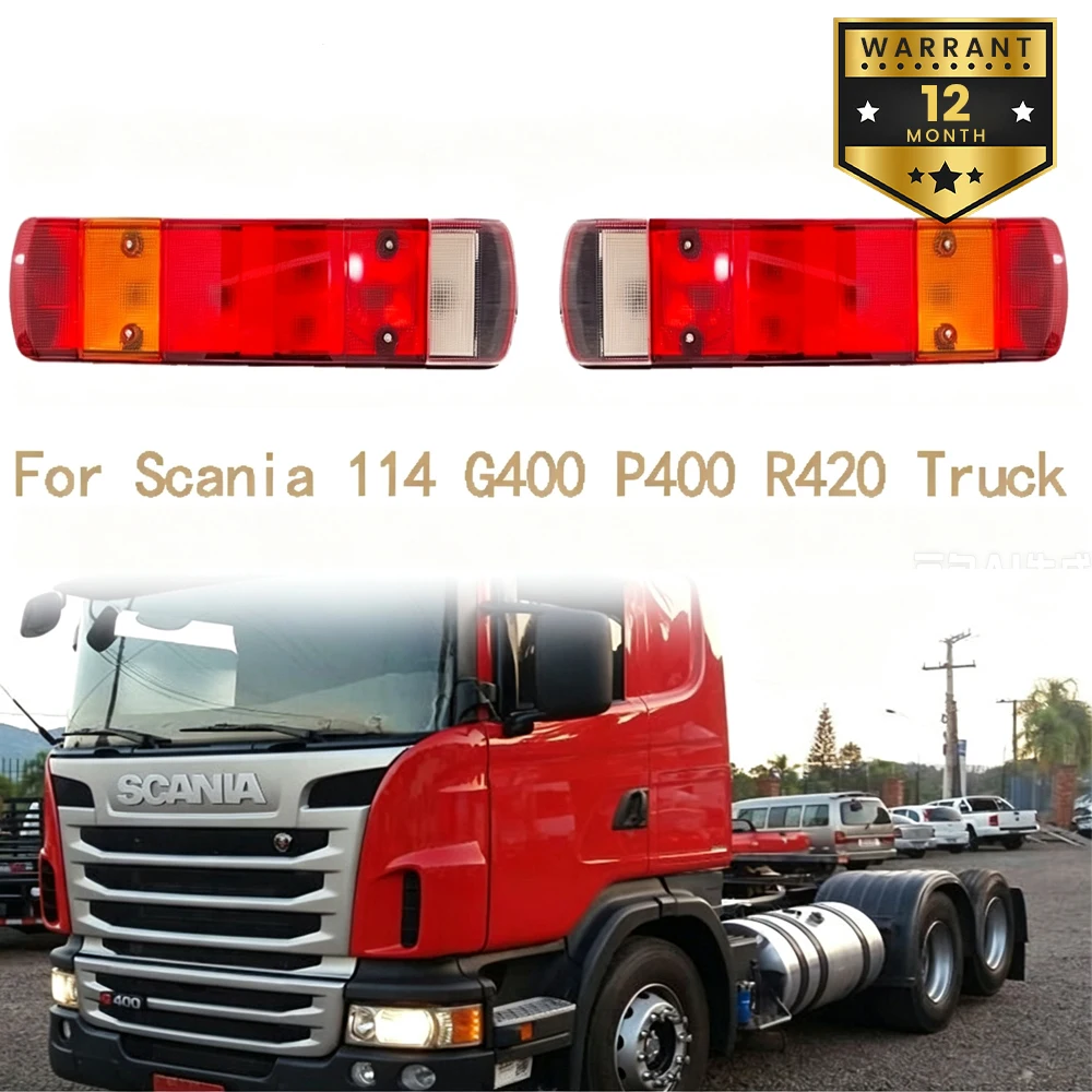 1PC 24V Right Left Rear Combination Truck Tail Light Taillight Lamp For SCANIA 114 G400 P400 R420 G P R OEM 1436868 1436867