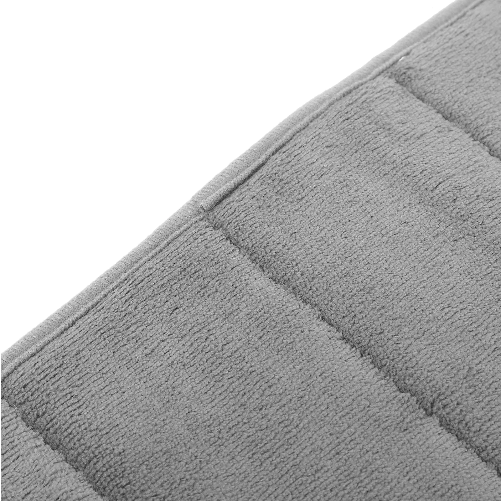 

Memory Closestool Floor Mat Dark Grey 50x60cm Anti-Skid Toilet Rug U Shape Bathroom Carpet Soft Comfortable Non-Slip Backing