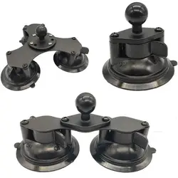 1 inch Ball Head Triple Twist Suction Cup Car Window Twist Lock Suction Cup Base with 1