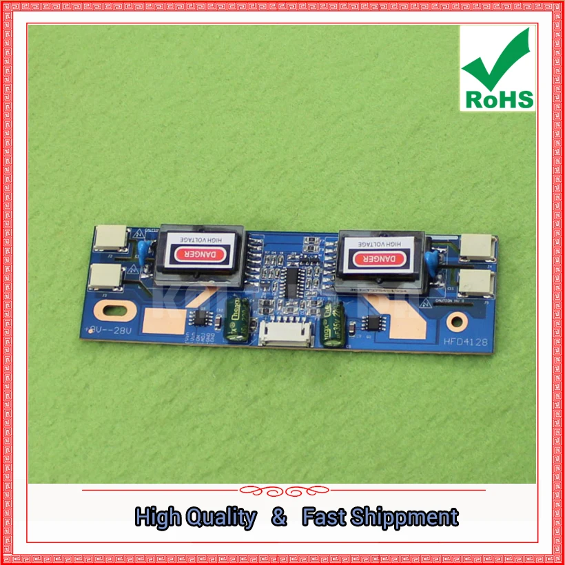 Placa de Alta Presión de 10V-29V de Alta Potencia con Cuatro Luces y Boca Pequeña, Universal para LCD de 15-22 Pulgadas