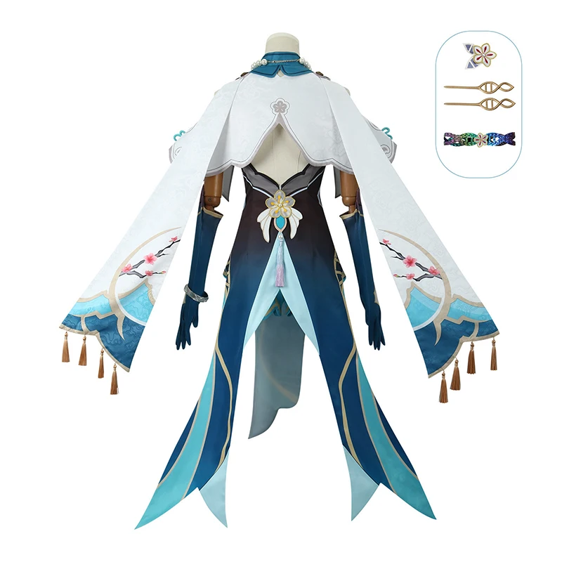 Ruan Mei Cosplay HSR Honkai Star Rail Cosplay Costume Wig Women Halloween Carni… - Image 2
