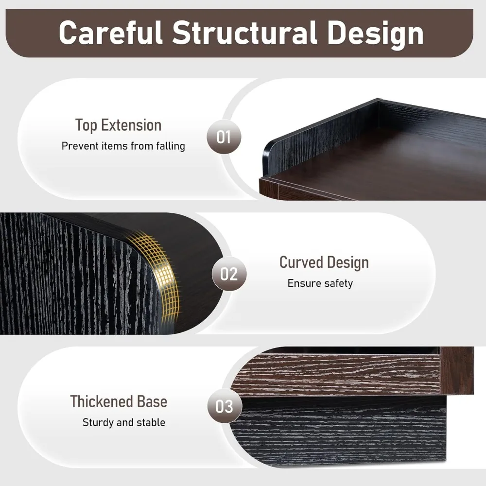 خزانة بار النبيذ للمزرعة المنزلية، خزانة تخزين المشروبات للمطبخ وطاولة القهوة، حامل نبيذ 55 زجاجة للمطبخ #6