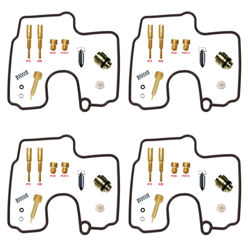 Carburetor Repair Kit For YAMAHA THUNDERACE YZF1000R 4SV/4VD/4VE/4VF/4VG 1996-2001 YZF 1000 Rebuild Set Parts