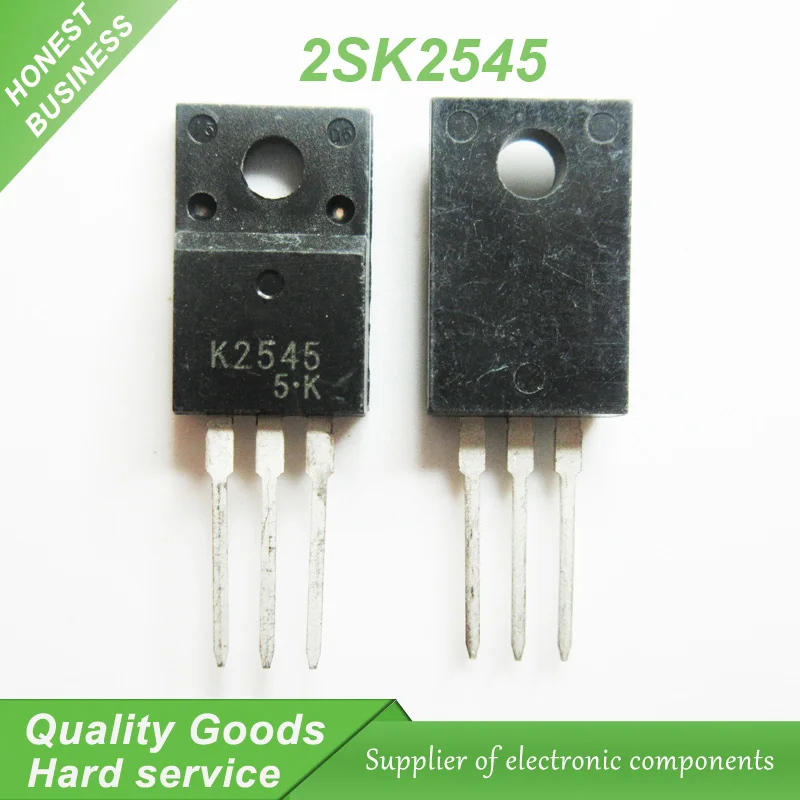 Kostenloser versand 10 teile/los 2 sk2545 k2545 TO-220F 600v 6a neues original