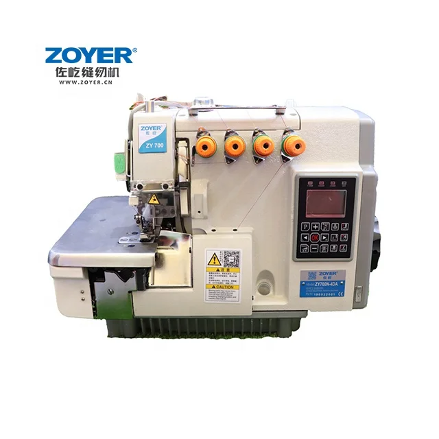 ZY700N-4DA New Design 4-thread Superior Hi-tech Quality Overlock Industrial Overlock Sewing Machine