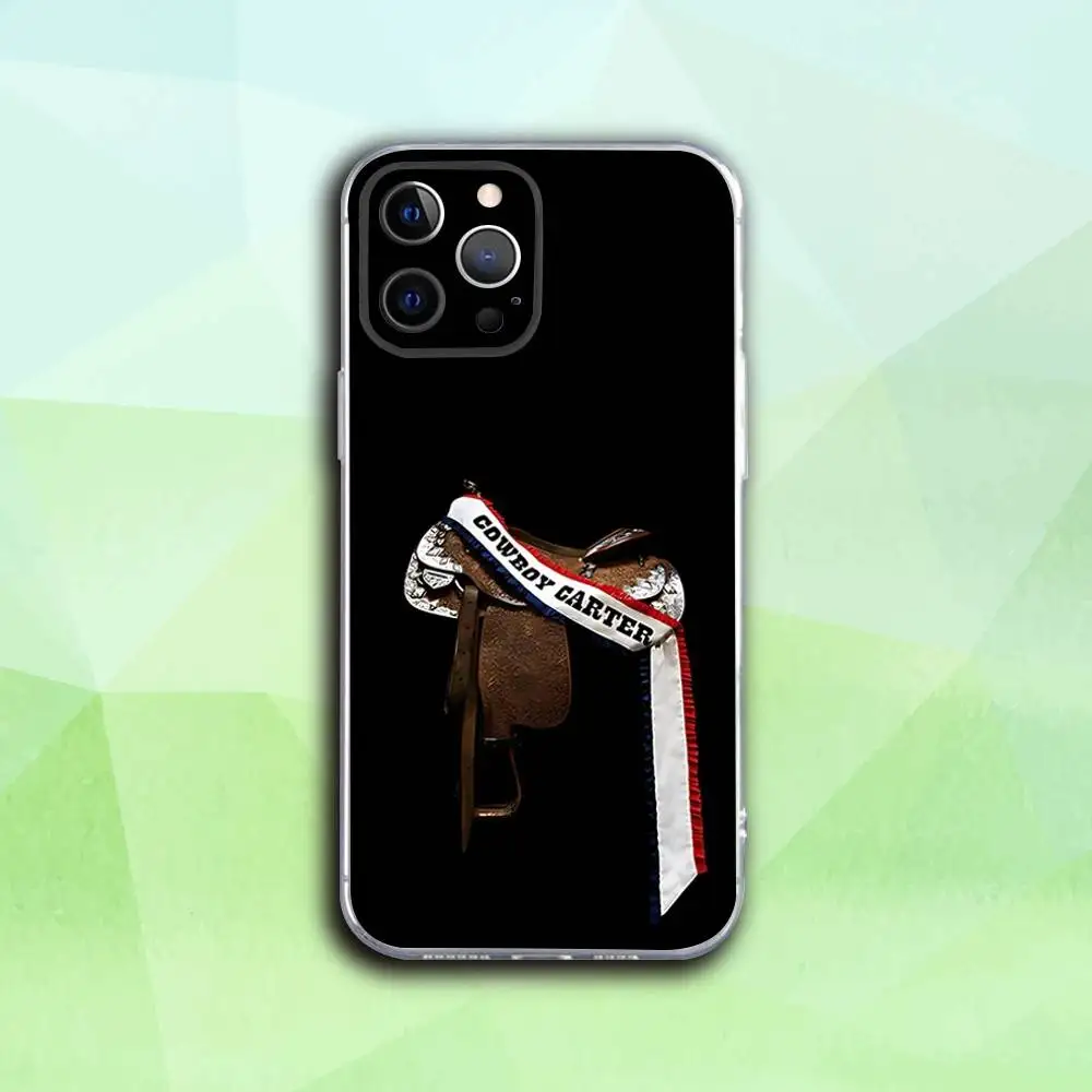 حافظة هاتف B-Beyonce Cowboy Singer لهاتف iPhone 17,16,15,14,13,12,11 Pro,Max,Plus,X,XS,XR,SE4,E غطاء ناعم شفاف صغير #4