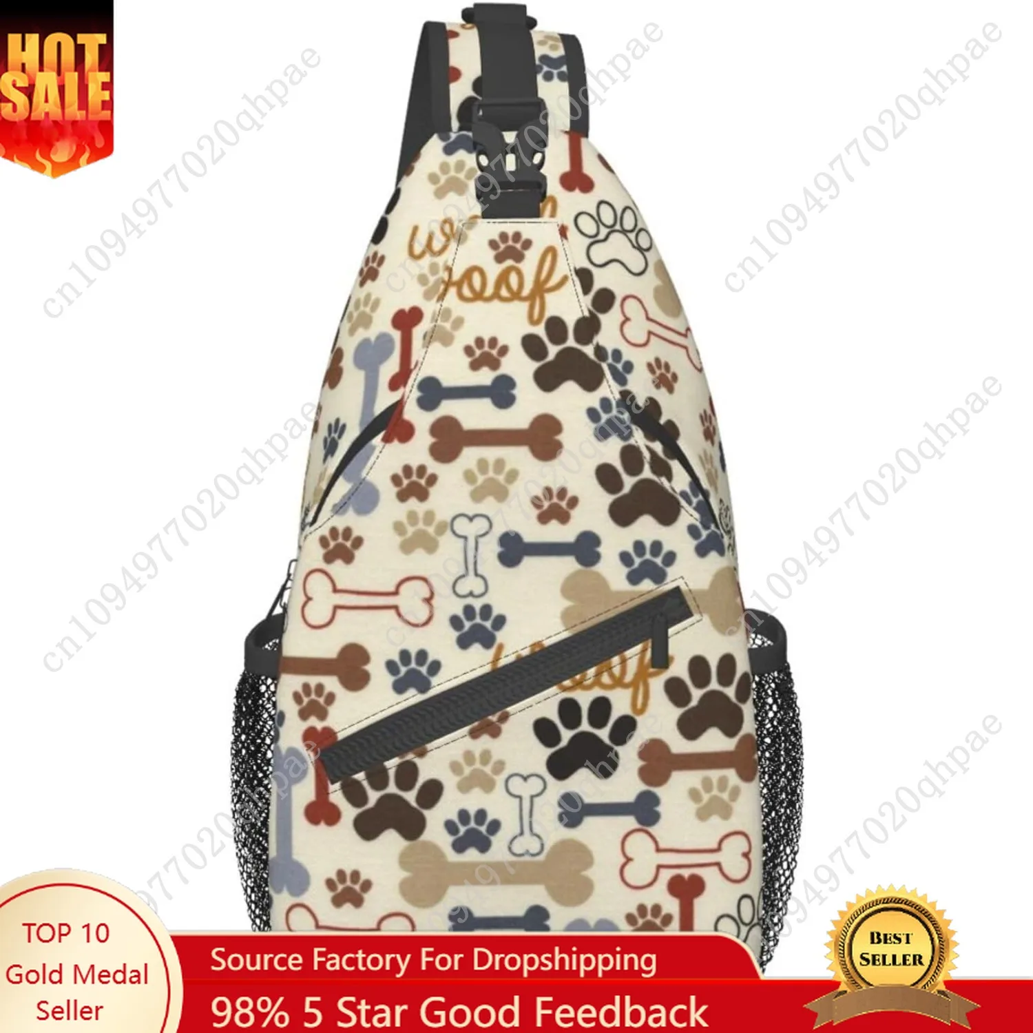 

VOOHDDY Sling Bag For Women Men Travel Hiking Backpack Crossbody Shoulder Chest Bags Casual Daypack Sport