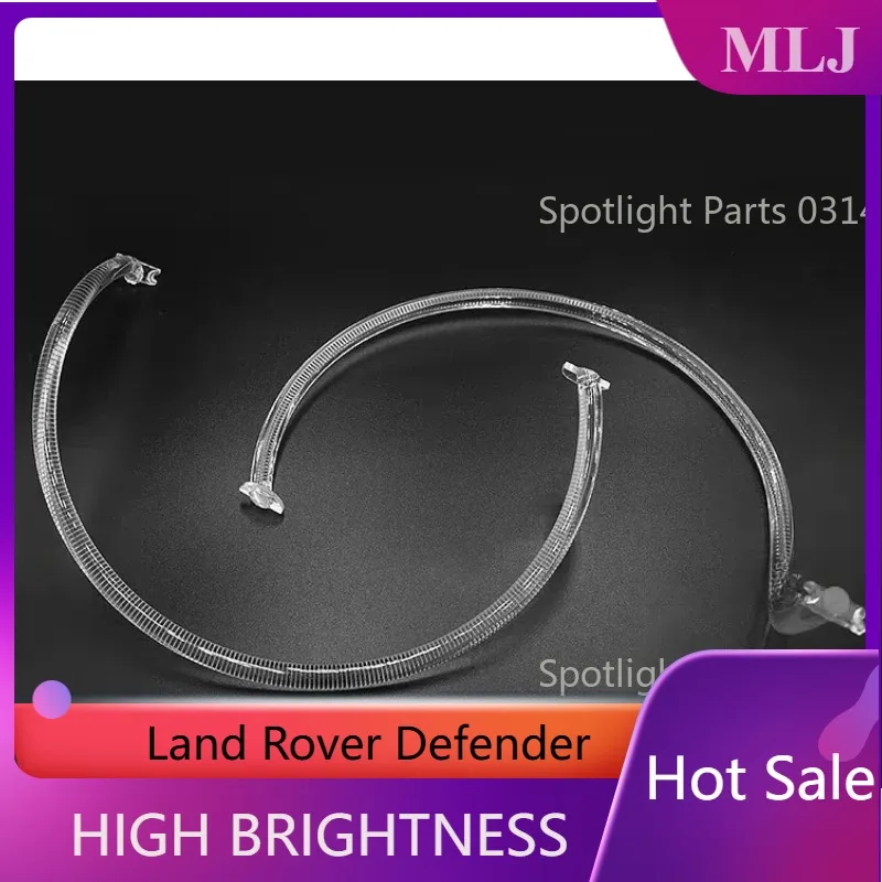 

For Land Rover Defender 2021 2022 2023 DRL Strip Acrylic Tube Light Guide Aperture Car Headlight Light Guide Bar Car Accessories