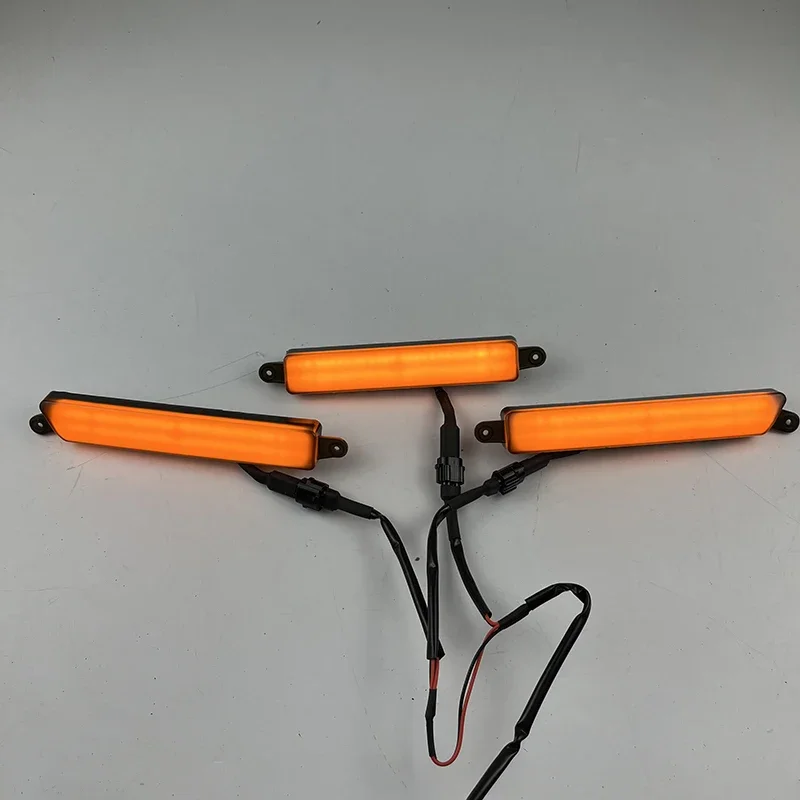 Oświetlenie maski z siatki LED do Ford Ranger T8 Everest 18-21 Światła przeciwmgielne przednie Led Drl Światła dzienne Auto akcesoria zewnętrzne