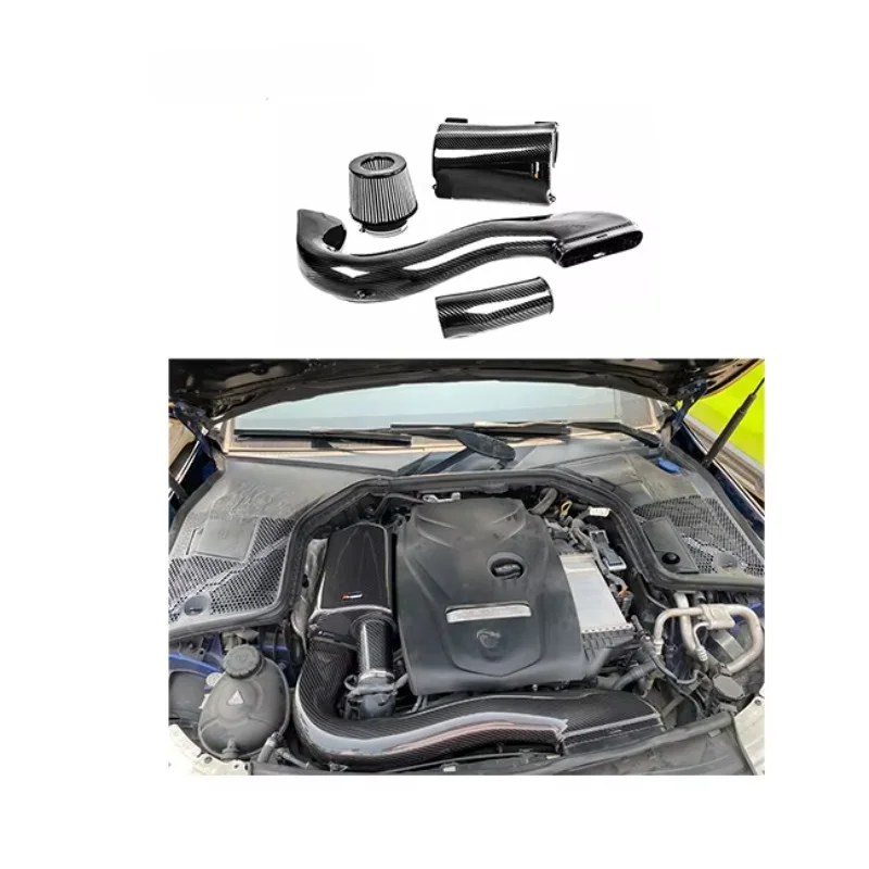 

Auto Engine Systems 100% Dry Carbon Fiber Cold Air Intake System for C180 C200 C260 C300(W205) M274 2.0T