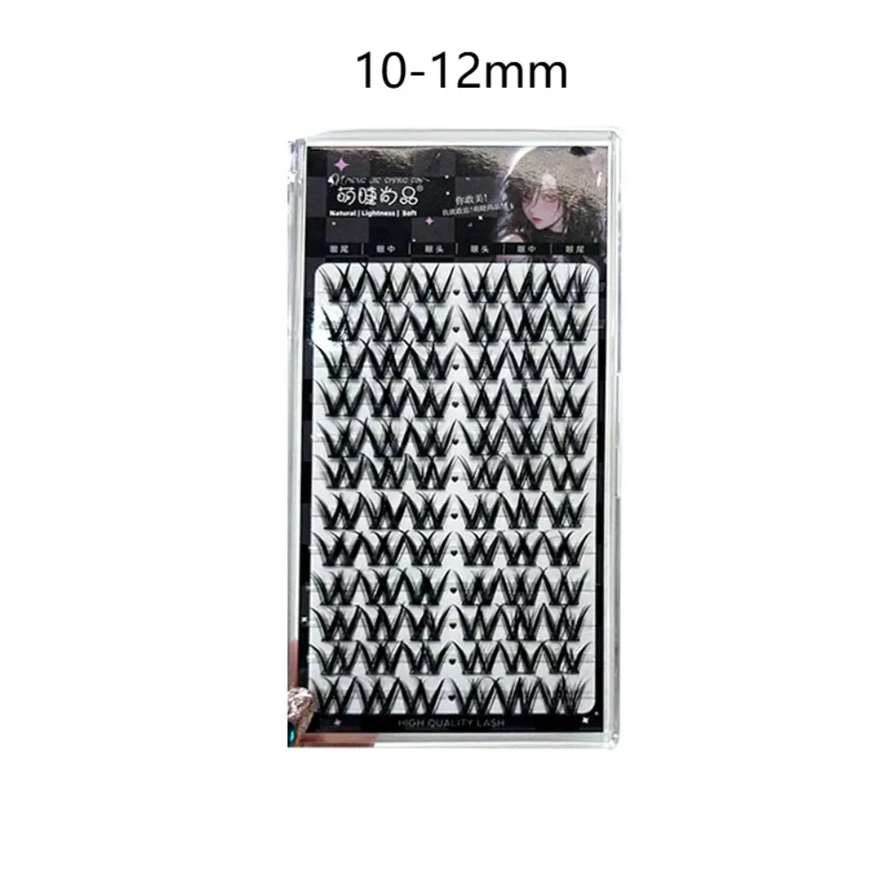 60/72 Clusters Individuele Cluster Wimpers Dichte DIY Pluizige Valse Wimpers Make Wimpers Extension Nep Wimpers Make-Up Tool