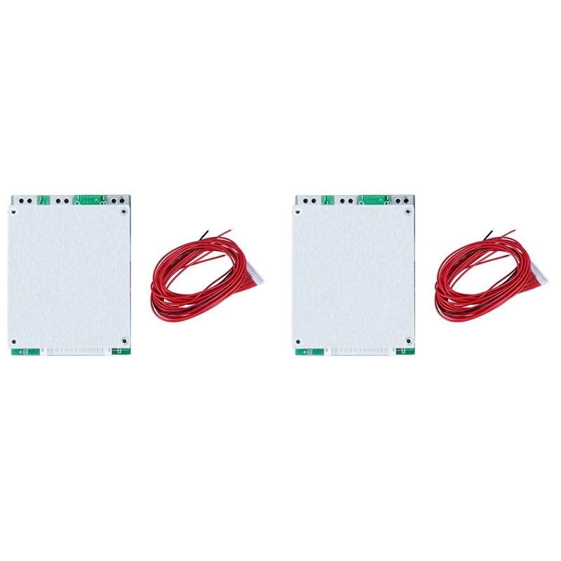 Placa de protección AT41 2X 14S 52V 35A, batería de Li-Ion, BMS, PCB, para bicicleta eléctrica