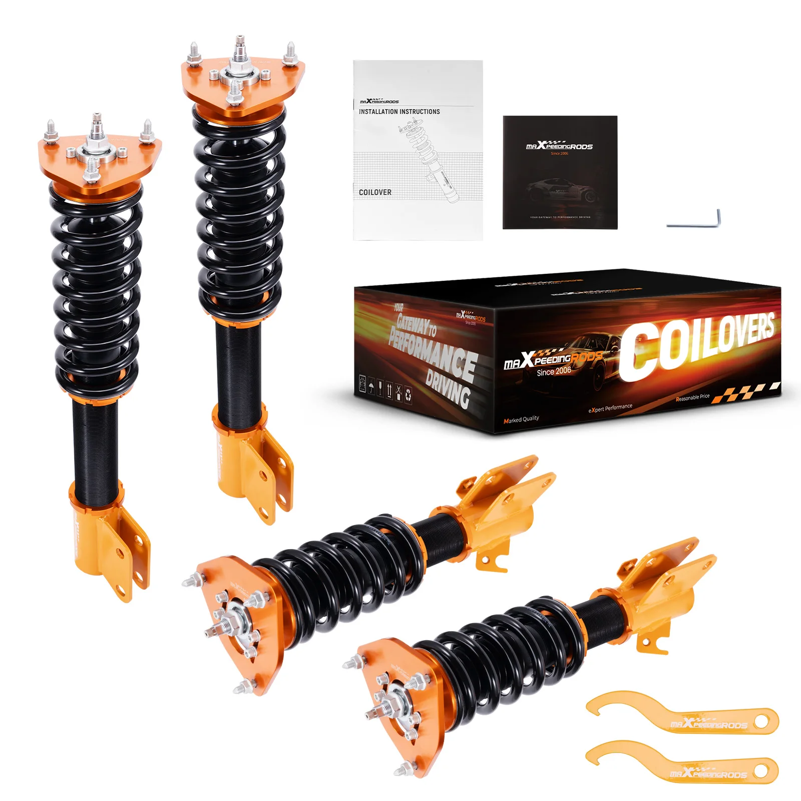 

Complete Coilovers For Subaru Impreza WRX STI 2000-2004 GDB Subaru Forester SG