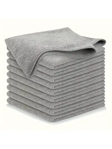 Thicken Microfiber Cleaning Cloths Lint Free Microfiber Cleaning Towel Cloths Reusable Cleaning Towels Absorbent for Car Window