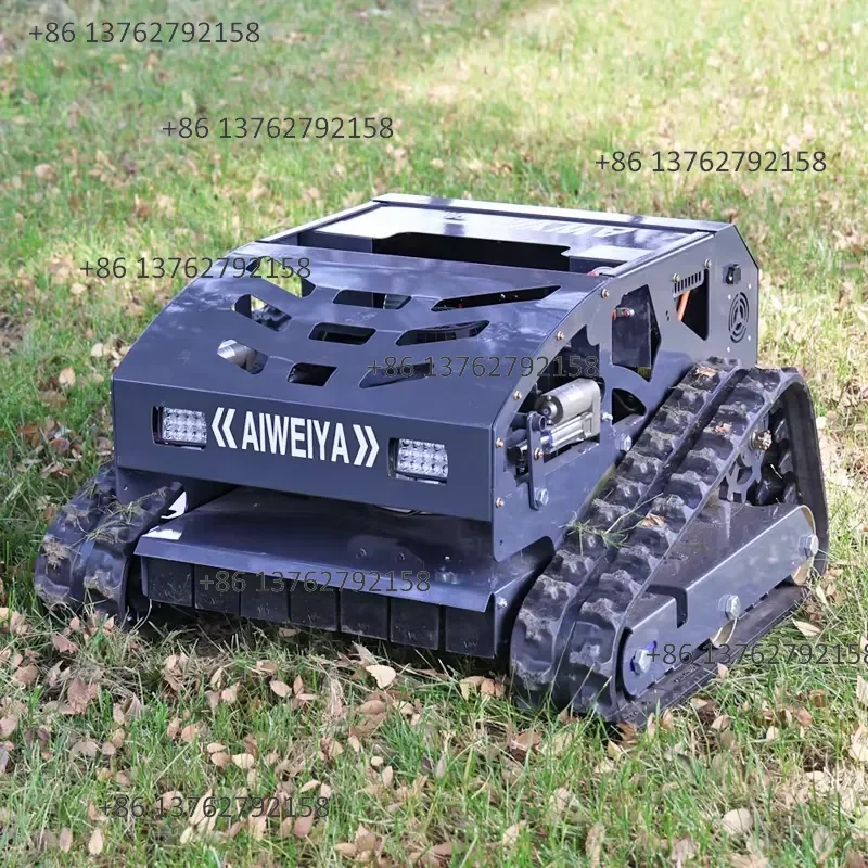 【2026】 Remote Control Crawler Mower All-Terrain High Agricultural Slope Weeding Crusher Factory-direct Full Series