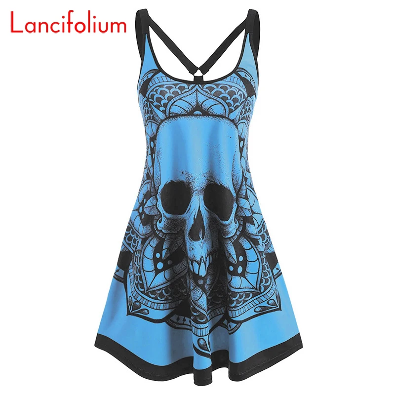 8 Size Y2k 90s Sexy Backless Camisole Tank Emo Gothic Skull Skeleton Graphic Vneck Goth Indie Big Hem CAMI Top Women Summer 2023