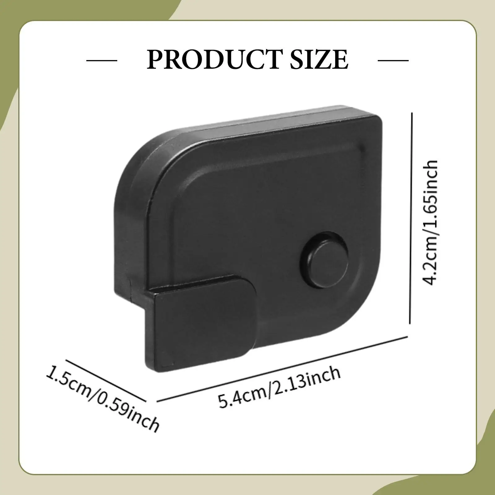 مصباح عرض الغبار مع الضوء الأخضر سهل التركيب وقابل لإعادة الشحن لعرض الغبار