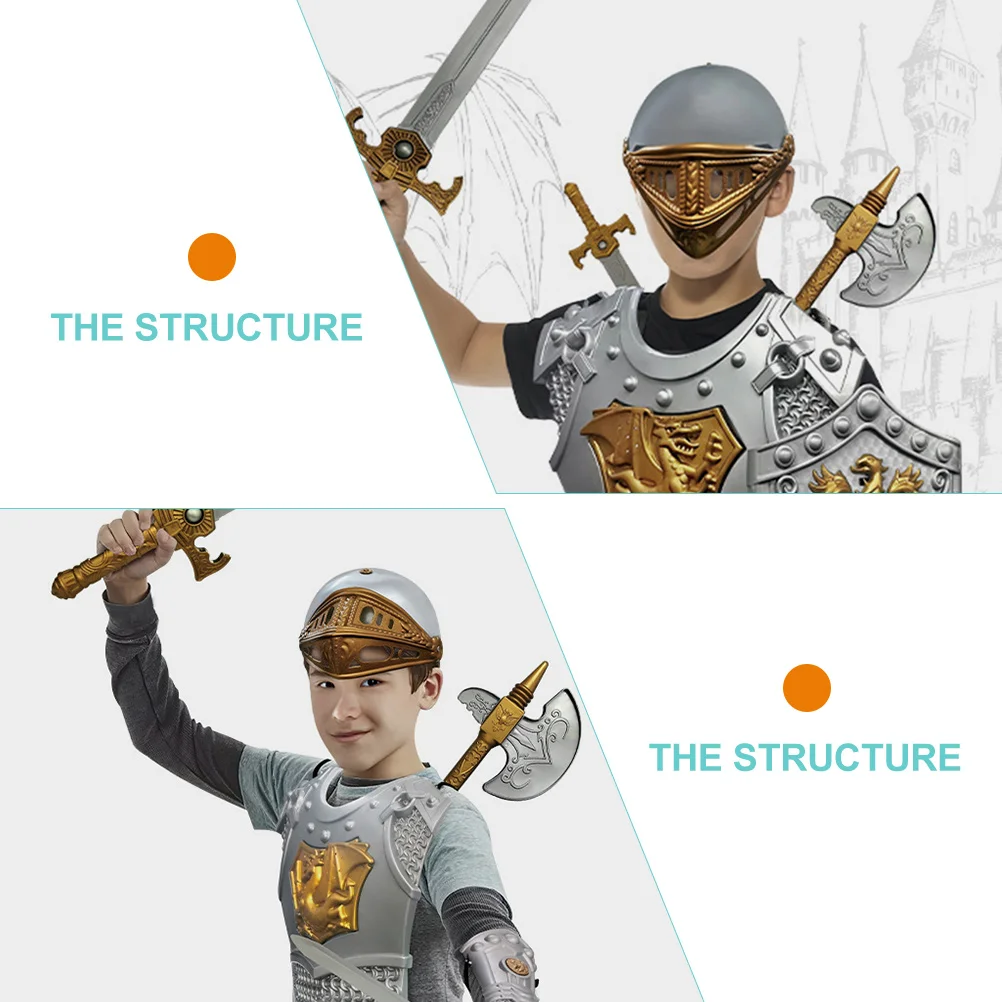 

Рыцарский костюм, гольфы, доспехи, костюм водителя, одежда для косплея, детские средневековые костюмы на Хэллоуин, универсальные