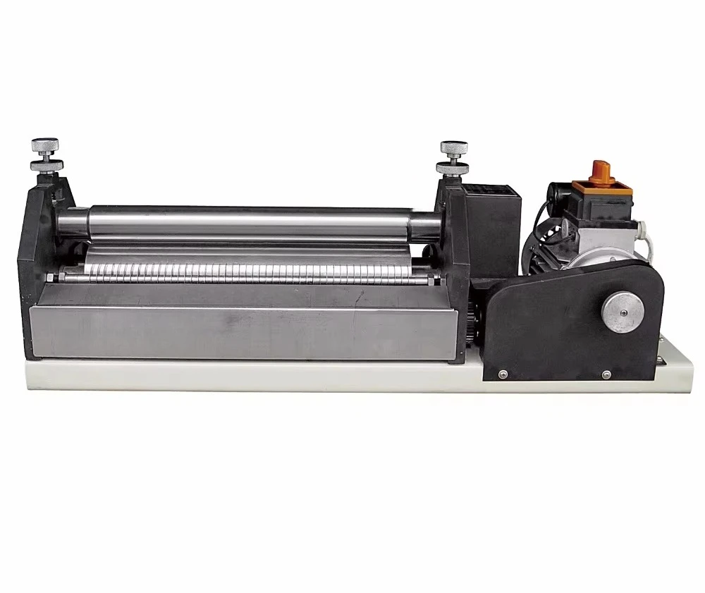 

30CM White Latex Gluing/pasting Machine For Shoe Upper Making, Adhesive Roller Coating Machine For Footwear Production