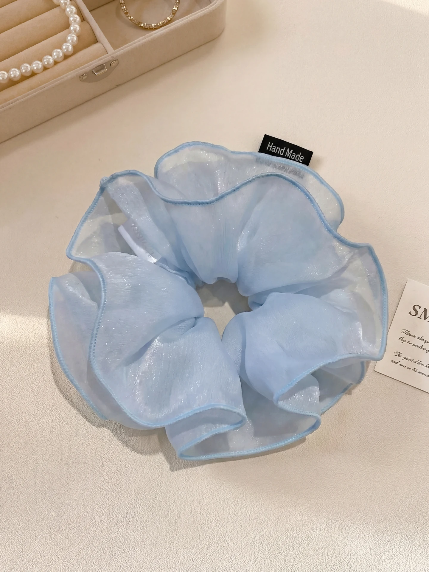 elasticos-de-cabelo-azuis-de-renda-dupla-camada-para-mulheres-acessorios-de-cabelo-elegantes-prendedores-de-coque-estilo-coreano-versatil-e-moderno