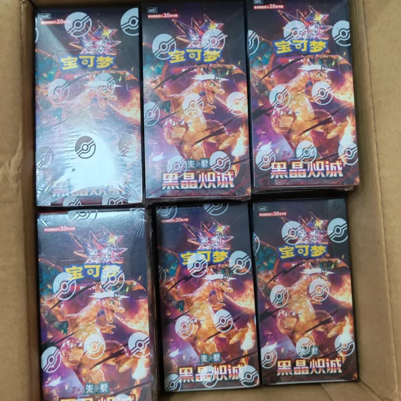 การ์ดเกม PTCG ของแท้ในสต็อก ชุดเสริม Simplified Scarlet&Violet Obsidian Flames 13.0 ชุดเสริม Happy Deck Altaria Card