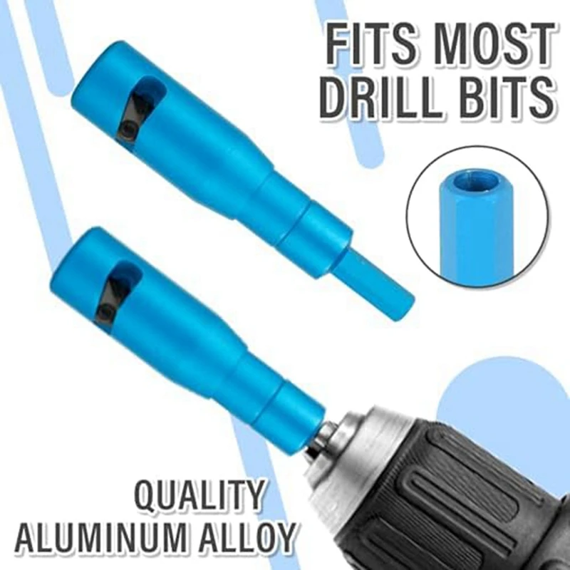 Wire Stripper Aluminum Alloy Cable Twisting Stripping Tool Screwdriver Hand Drill Cable Stripper For Hand Drill Easy To Use