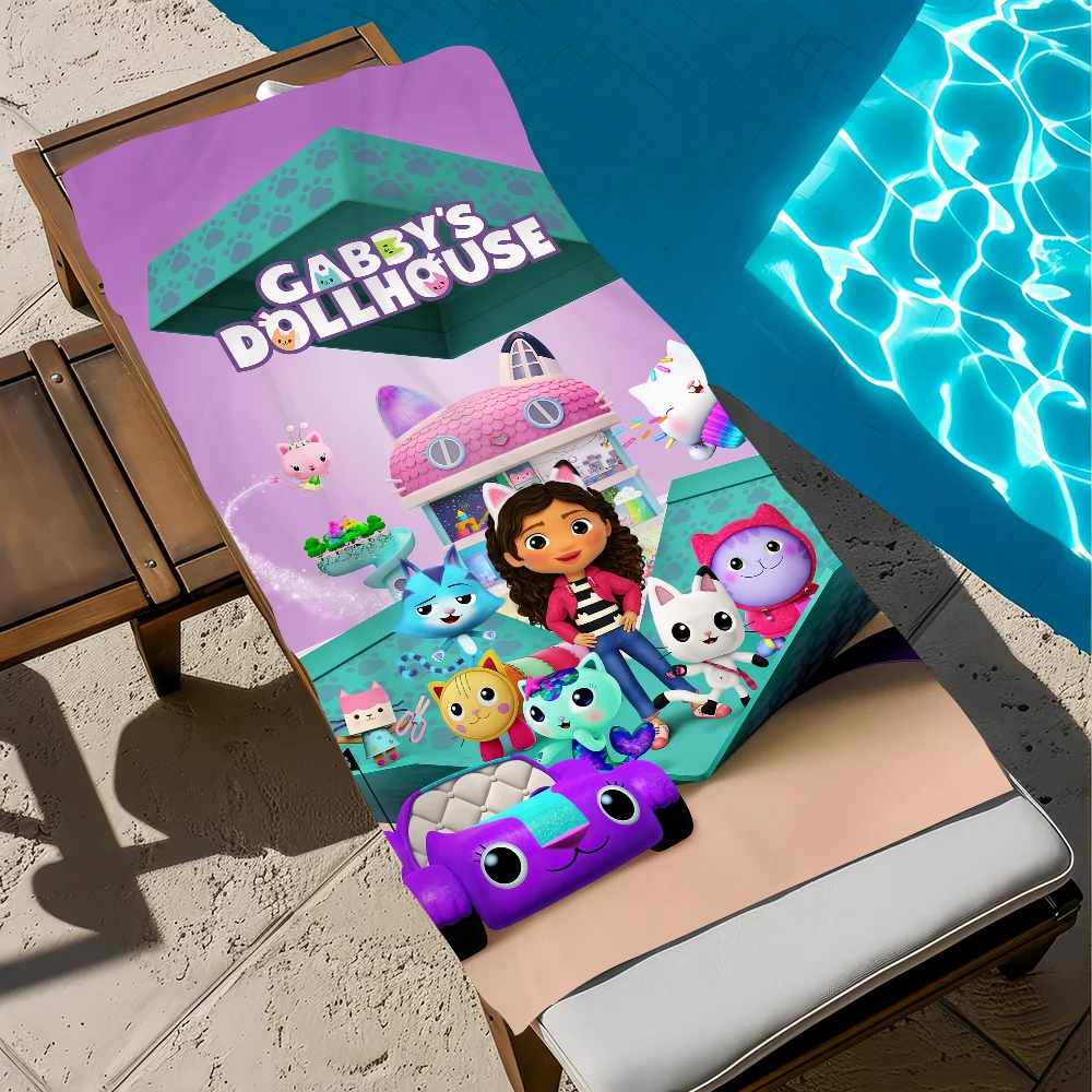 منشفة دمية الصالة الرياضية دش التخييم سريعة الجافة الرياضة كبيرة G-Gabbys مناشف الشاطئ لينة بركة لطيف الكرتون هدية للسفر #6